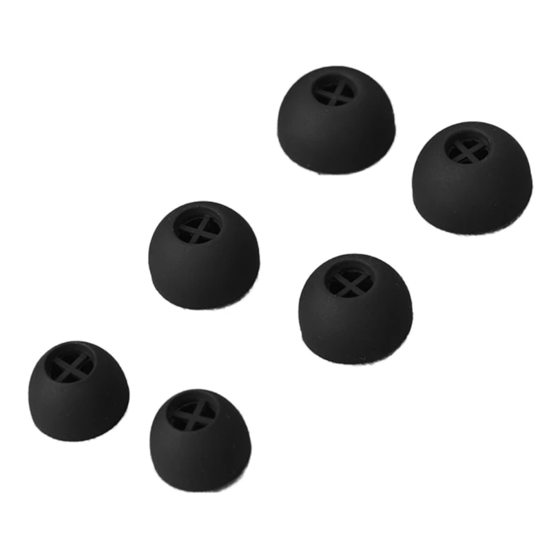 3 conjuntos fones ouvido com isolamento ruído para fones ouvido 3 / CX400bt Y9RF