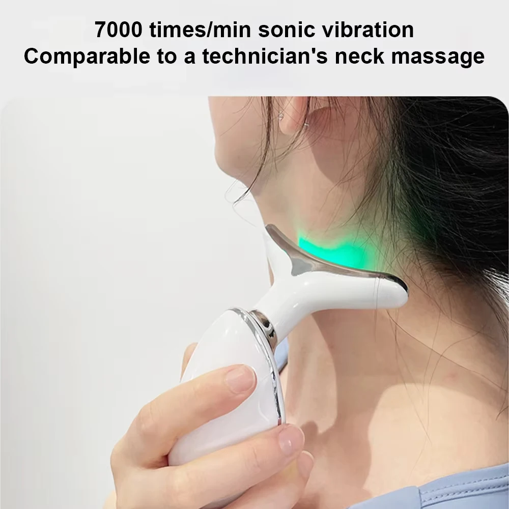 7-in-1 Skin Rejuvenation Instrument All Round Lifting And Tightening Anti Aging Artifact To Neck Wrinkles Facial Massager Beauty