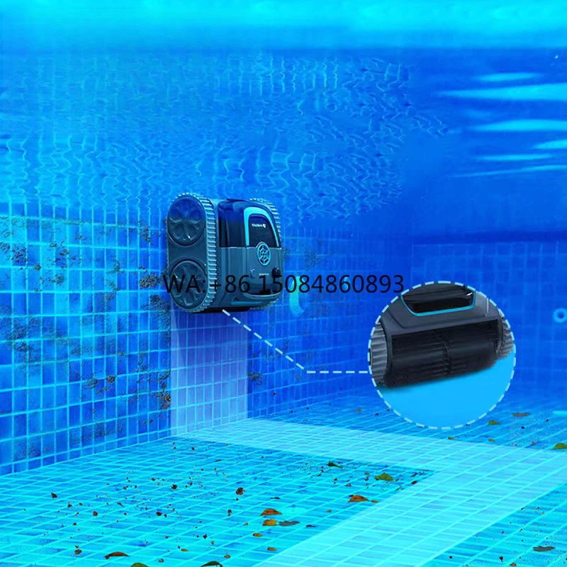 

Gardeninggardening ToolsFully Automatic Long-life Pool Cleaning Robot Intelligent Pool Maintenance Cleaning Tool Can Climb Walls