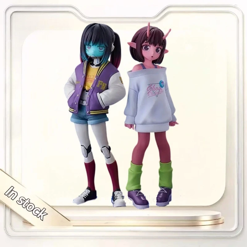 Original Milky Subway The Galactic Limited Express Kujo Chiharu Kurusu Makina Desktop Ornament Two-figure Set