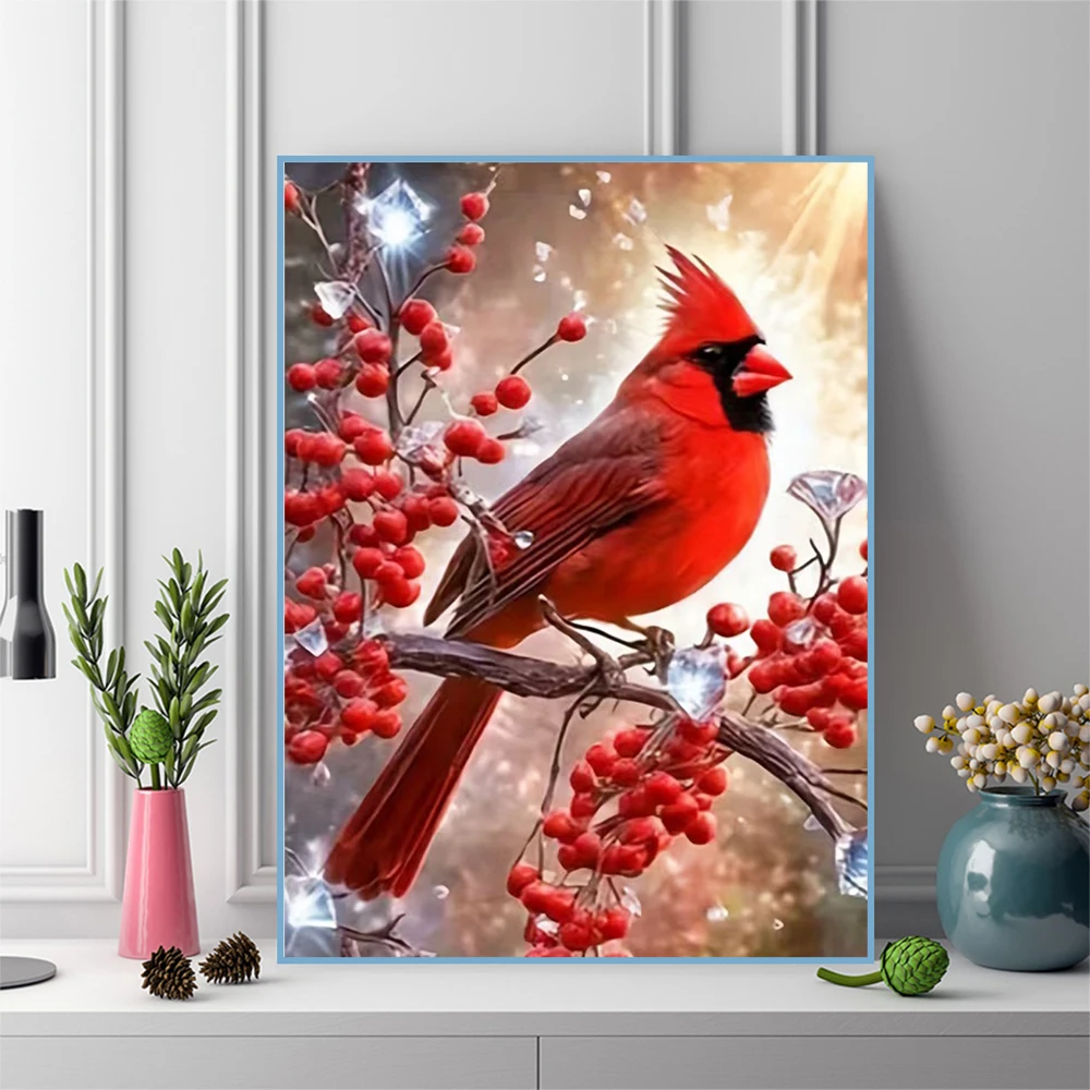 5D DIY Diamant-Stickerei Vogel Tier Mosaik Geeignet für Anfänger Diamantmalerei Neuerscheinung Wanddekoration
