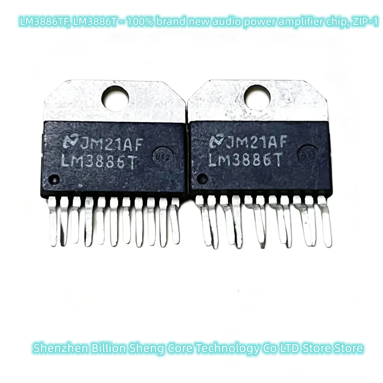 LM3886TF, LM3886T - 100% Brand New Audio Power Amplifier Chip, ZIP-11