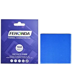 Thermal Pad Fehonda Original 12.8w 85*45 100*100mm Ultra High Thermally Conductivit Silicone Termal Sheet For Gpu CPu Video Card