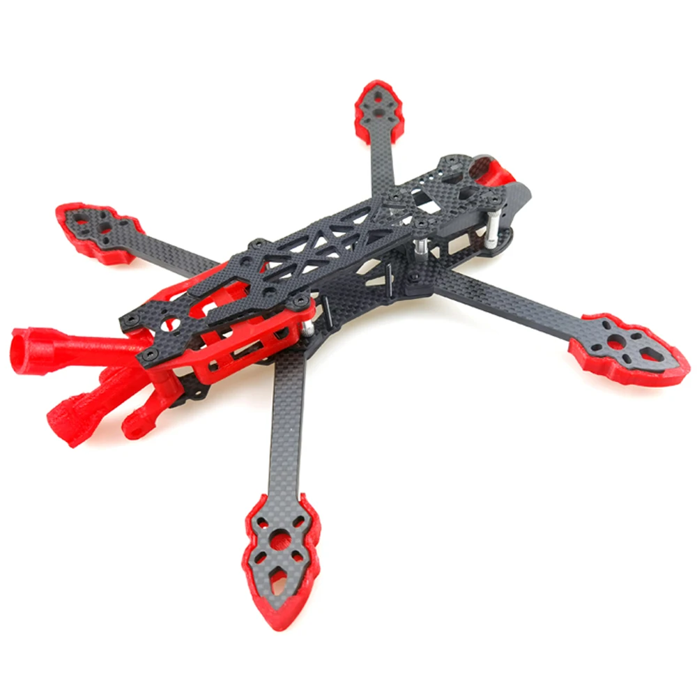 MARK4 Mark HD 5 Inch 240mm 3K Carbon Fiber Frame Kit 5mm Arm Compatible With DJI FPV Racing Drone Quadcopter DIY Tool Print Part