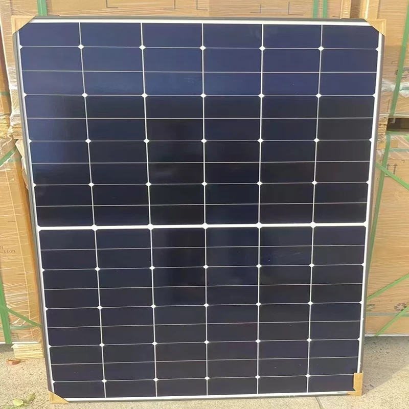 LONGi solar panels monocrystalline 400W 405W Monofacial photovoltaic modules 108 half cells 0BB gridless wires 54 Half-cut