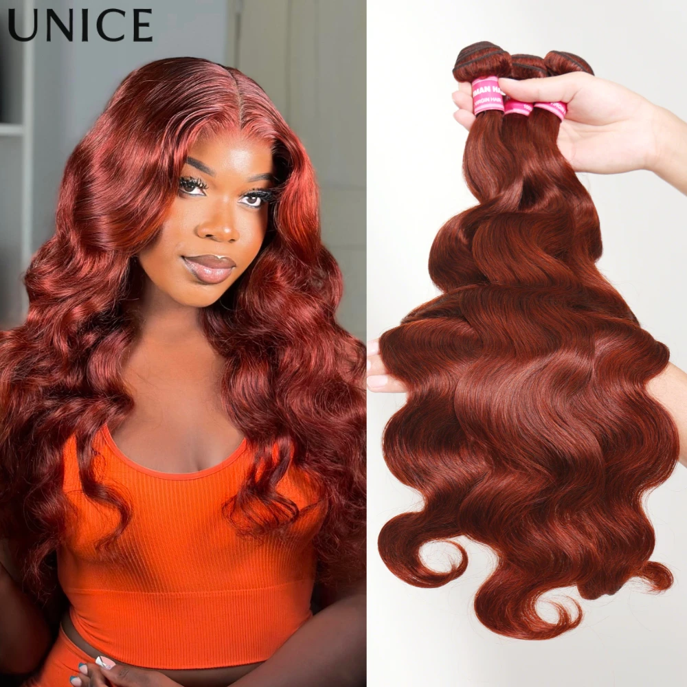 unice-100-capelli-umani-castano-rossastro-ondulati-confezioni-da-1-3-o-4-pezzi-extension-capelli-da-cucire-100-grammi-per-confezione