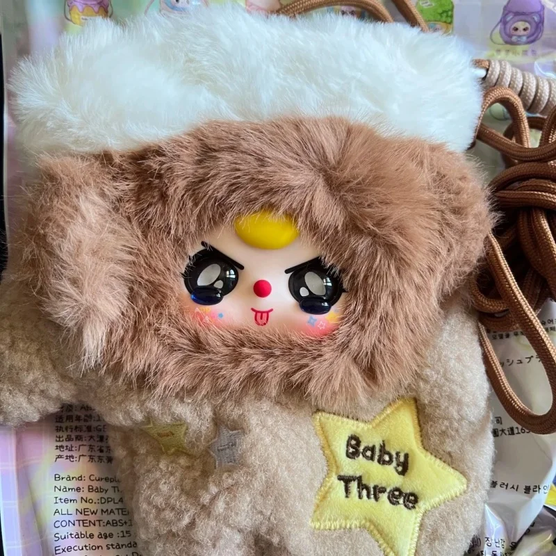 

Официальная аутентичная детская сумка для телефона «Три трех года», серия слепая коробка, модная мини-сумка через плечо, кукла, подарок на день рождения