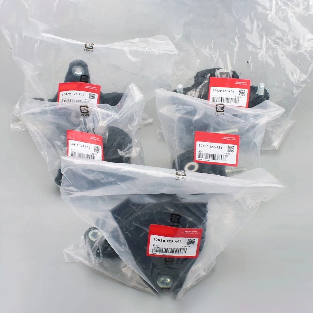 Fits For Honda Accord 2.4L A/T 50830T2FA01 50850T2FA02 50810T2FA01 50870T2FA02 50820T2FA01 5Pcs Engine Motor & Trans Mounts Set