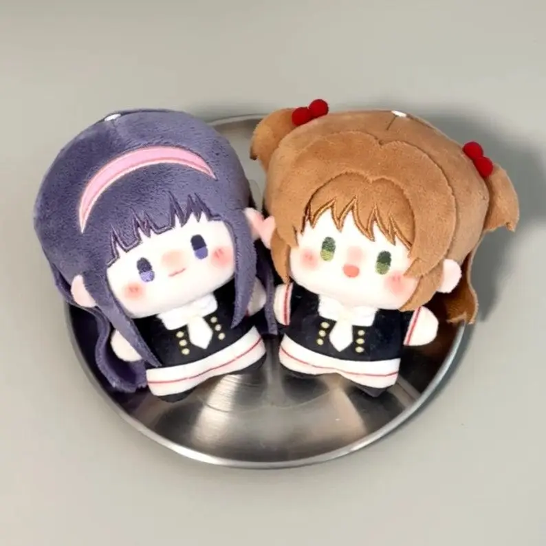 2025 New 10CM Anime Cardcaptor Sakura Kinomoto Sakura Cosplay Plush Stuffed Backpack Plushies Keychain Ornament Christmas Gifts