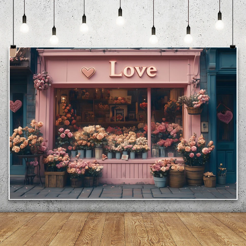 عيد الحب ديكور حفلات خلفية التصوير الفوتوغرافي الحب زهور الورد متجر صورة التصوير خلفية استوديو يطلق النار الدعائم
