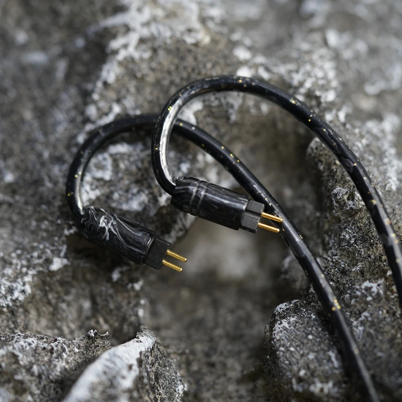 XINHS 089 Black Dragon 5 Elements-Cable de actualización de auriculares HiFi, 0,78mm, 2 pines, 4,4/3,5, Cable equilibrado para Kinera PULA SeeAudio