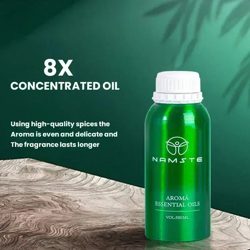 معطر الهواء الزيوت الأساسية 500 مللي أفضل العلامات التجارية العطور نامستي رائحة آلة المنزل الكهربائية ناشر رائحة نكهة غرفة العطر