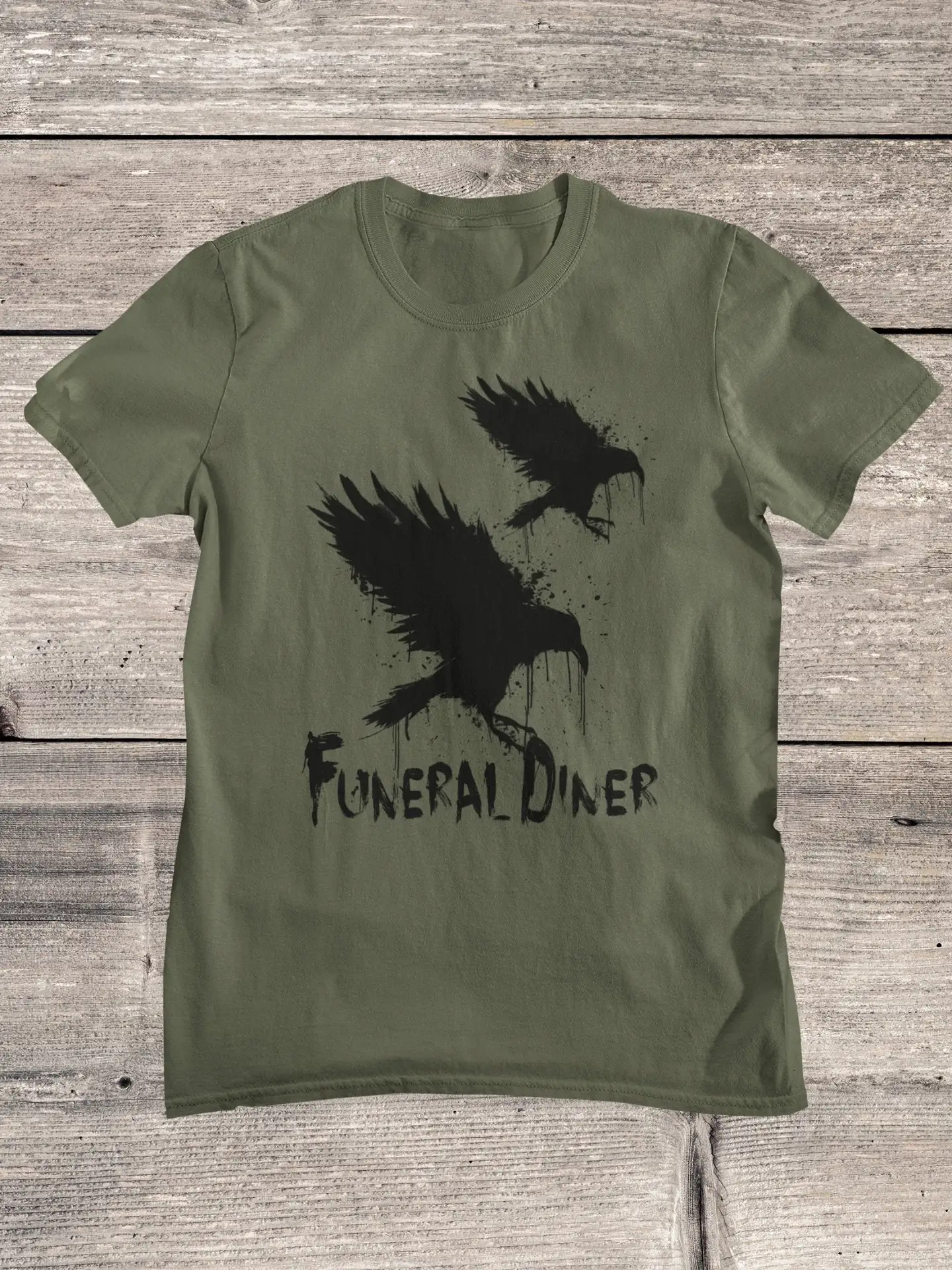 Funeral Diner Screamo Post Hardcore Band T Shirt