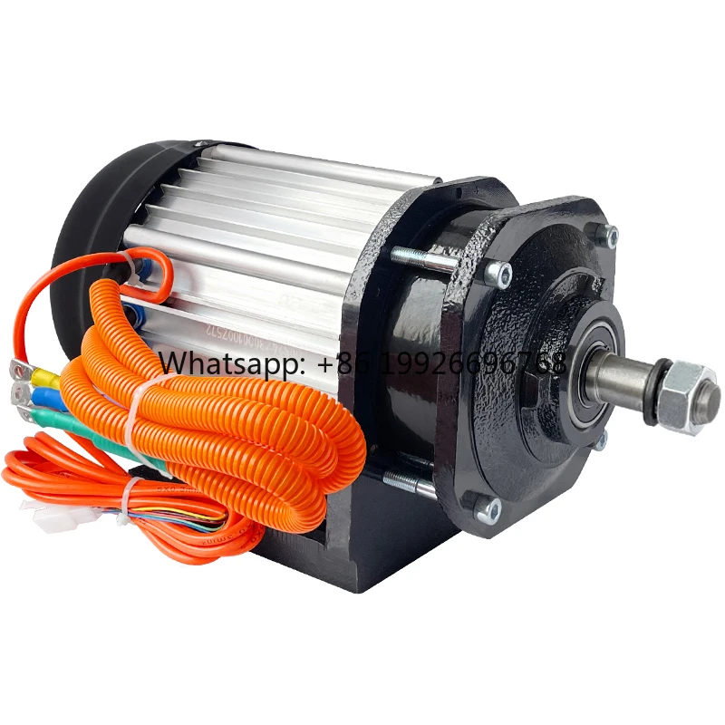 

3000W 48V/60V/72V Big Power New Energy Vehicle Permanent Magnet Dc Motor