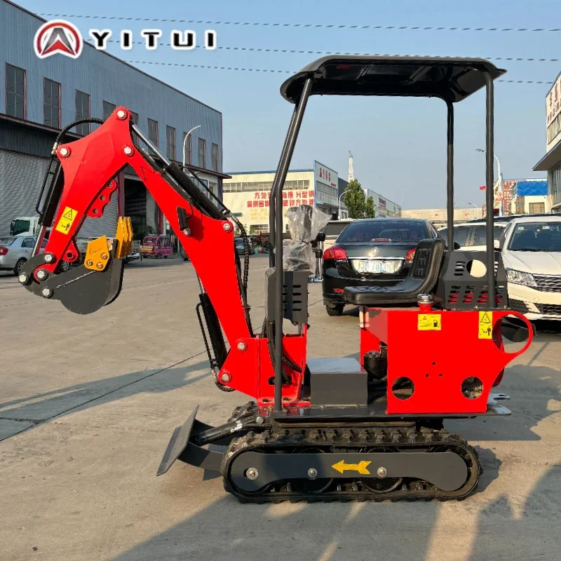 حفارة صغيرة 0.8 طن سعر مخفض حفارة صغيرة مجنزرة شحن مجاني Ce Epa Euro 5 حفارة صغيرة لمحرك كوبوتا