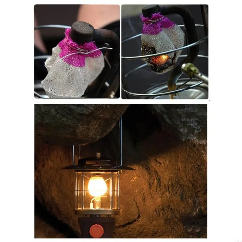 غطاء شبكي قابل للطي شاشة إضاءة للتخييم مناسبة لملحقات خيمة التخييم