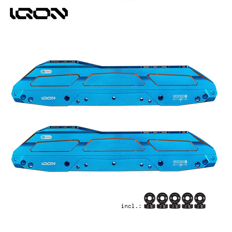 

IQON CL Decode Pro 80 90 100 110 165mm Mounting Skating Frames 100% Original Speed Slalom Inline Skate Base Powerslide Patines