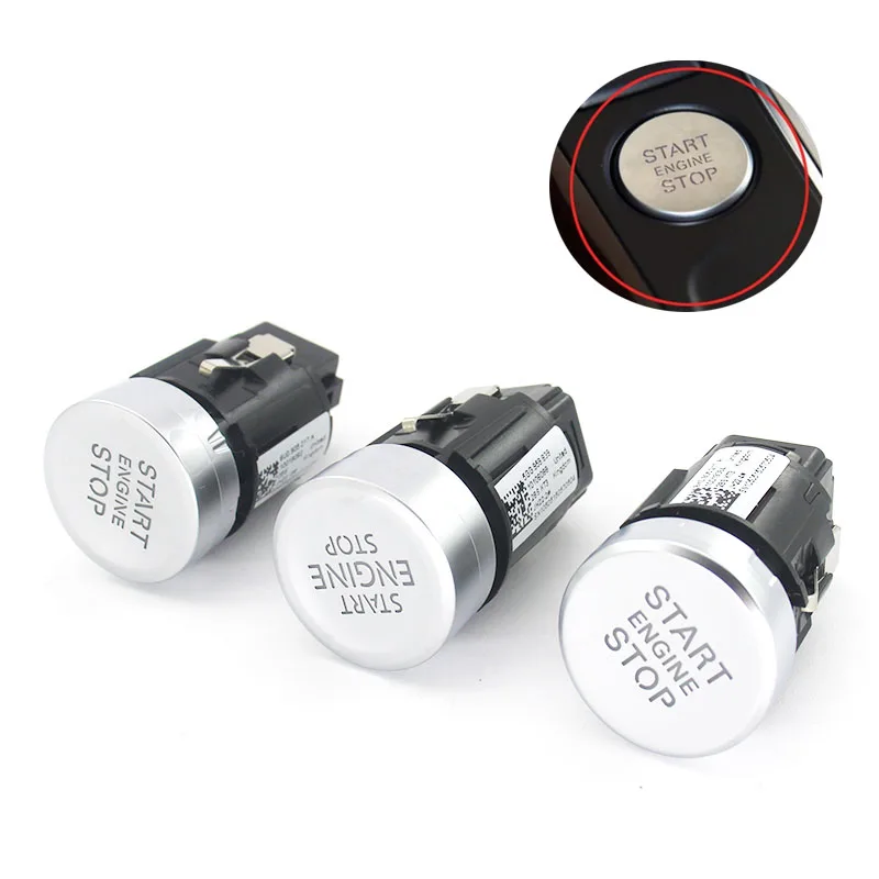 1pcs Automobile One-Button Start Switch Key Ignition Start-Stop Switch 8K0905217A 8K0 905 217A For Audi A4 B8 Q5