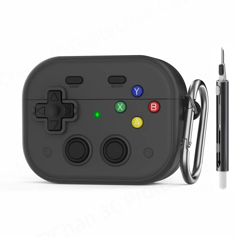 Case For AirPods Pro 3 2025/AirPods 4/4th Gen 3D Game Design Shock-Proof Protective Case For AirPods 4 Pro Pro 3 Cleaning Kit view 2