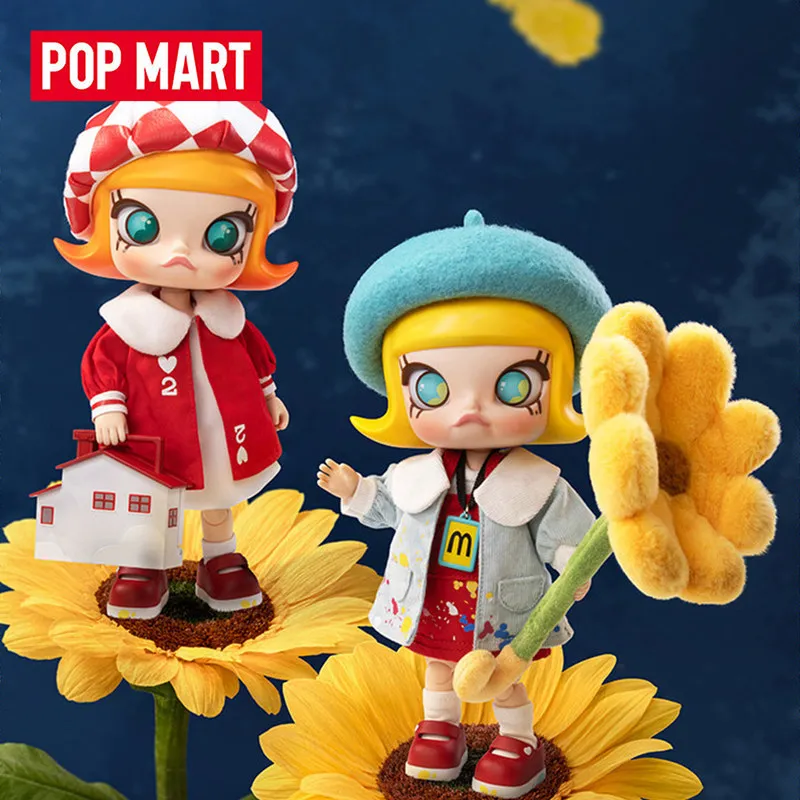 

Новинка! Горячая серия POP MART Molly к 20-летию: коллекционные фигурки BJD 1/8 в закрытых коробках. Модные загадочные коробки-сюрпризы. Милые фигурки-куклы. Подарок для девочек.