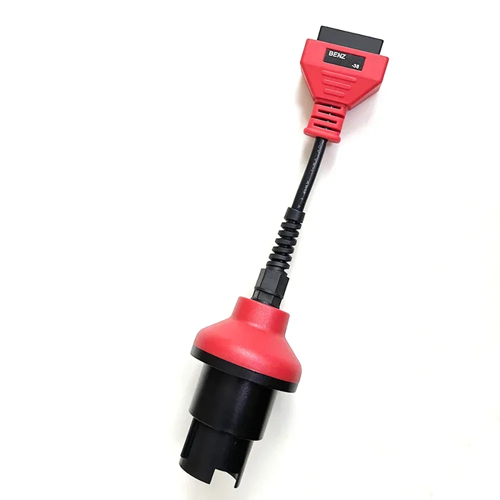 For BENZ-38 Cable Adapter for Autel 908 906S for MB 38 Pin OBD2 Diagnostic Connector Tool Car Accessories