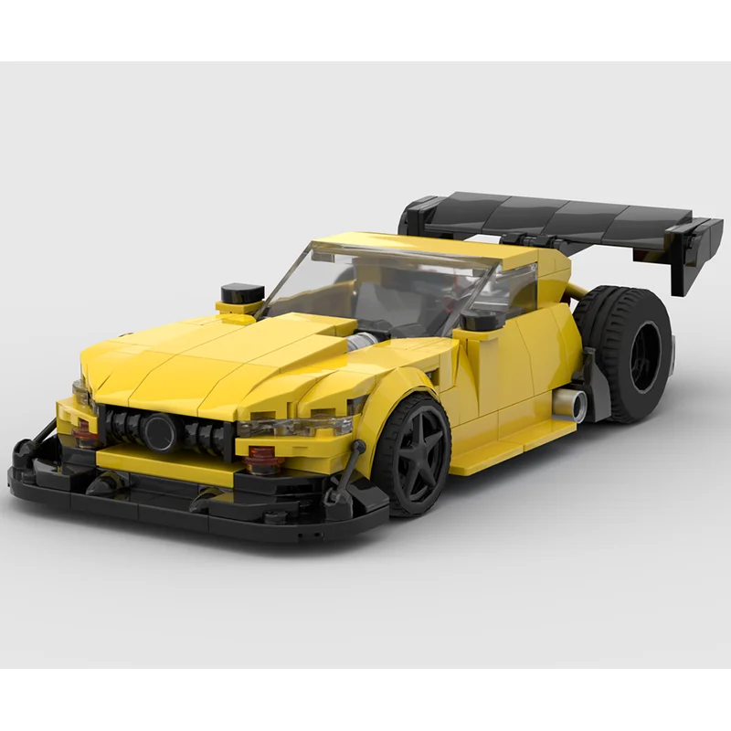 323 قطعة جديد MOCChampion مدينة الطريق السريع SL63 السوبر وحدات الأطفال ألعاب مكعبات البناء الهدايا