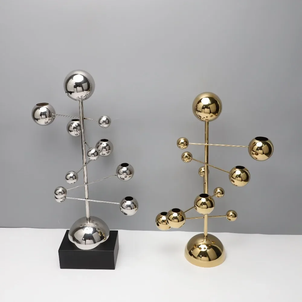 Creative Metal Spiral Candlestick Ornaments Home Modern Minimalist Candlestick Decoration Accessories Home Aesthetic Decoration