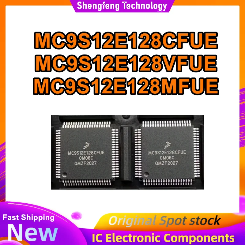 

MC9S12E128CFUE MC9S12E128VFUE MC9S12E128MFUE MQFP80 IC чип 100% новый оригинал на складе