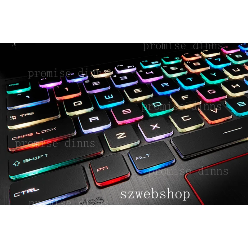 

M New US Keyboard For MSI MS - 17E1 17E2 17E3 17E4 17E5 17E7 17E8 17E9 RGB Backlit