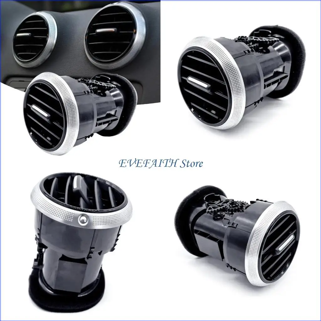 

124B Quick Replacements Air Vent ABS Dashboard Air Vent 8P0820901C Replacements Simple Installation Upgrades for Vehicle Rs3