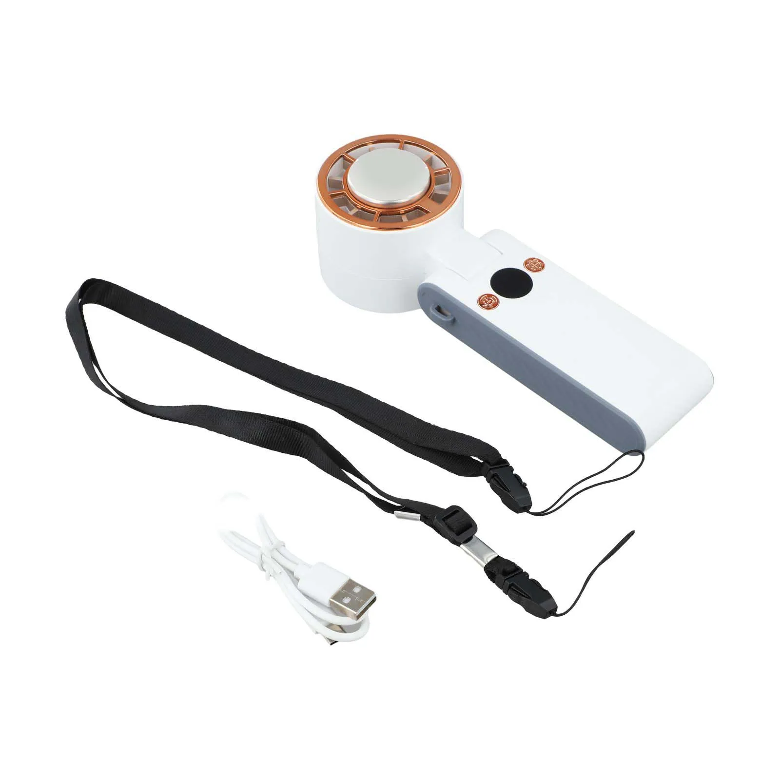 

Ручной вентилятор Складной охлаждающий вентилятор 120-скоростной индикатор уровня заряда батареи Удобное хранение Офисное использование На открытом воздухе Для офиса