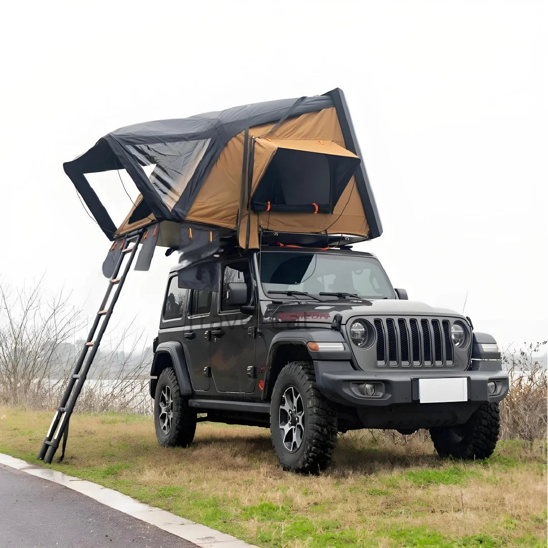 

Durable Hardshell 4-Person RTT, Waterproof, Instant Camping Tent & Inflatable SUV Tent for Epic Road Trips