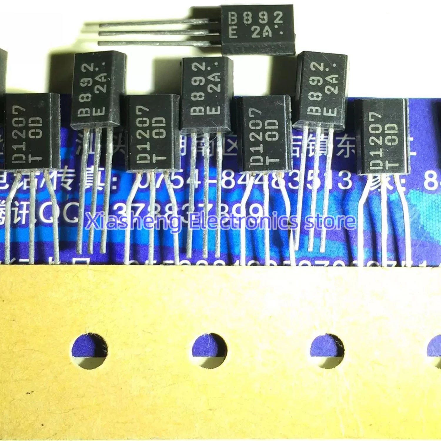 

New Original 10Pairs 2SD1207 D1207 + 2SB892 B892 TO-92L Transistor In Stock Good Quality