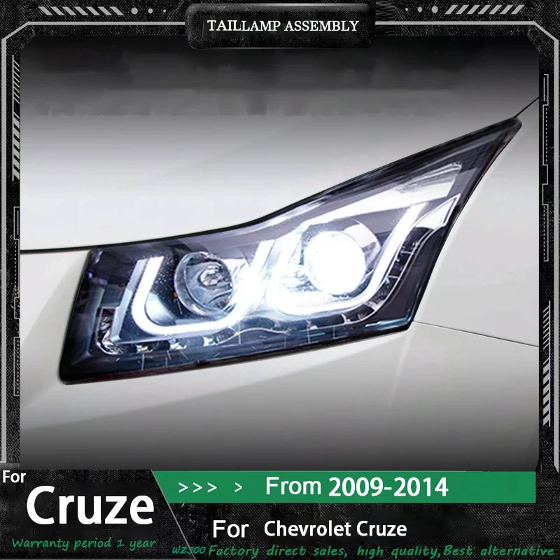 

Светодиодные фары для Chevrolet Cruze 2009-2016 Cruze Светодиодные фары DRL Hid Bi Xenon Автоаксессуары