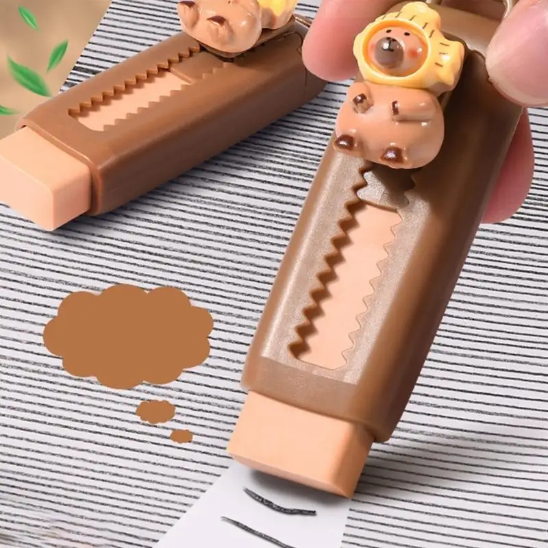 F3MA Переполняемый резиновый ластик с выдвижным рукавом легко стирать искусство ластик