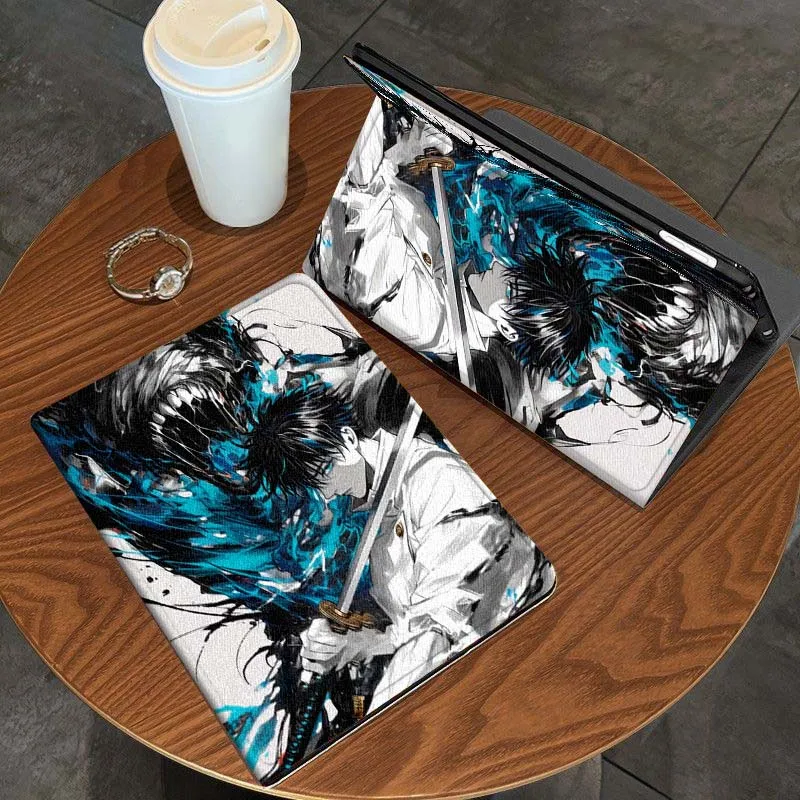 

Jujutsu Kaisen anime style For iPad Pro Air Mini 1 2 3 4 5 6 7 7th 8th 9th 10th 11th 10.2 9.7 10.5 10.9 11 12.9 Tablet Case