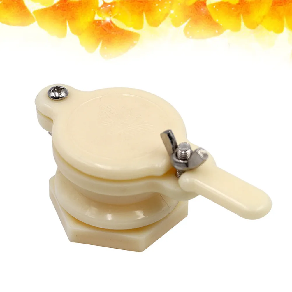 2Pcs Plastic Honey Exit for Beekeepers Sturdy Reliable Multi-Function Honey Extractor Accessory Easy Handling Non-Invasive