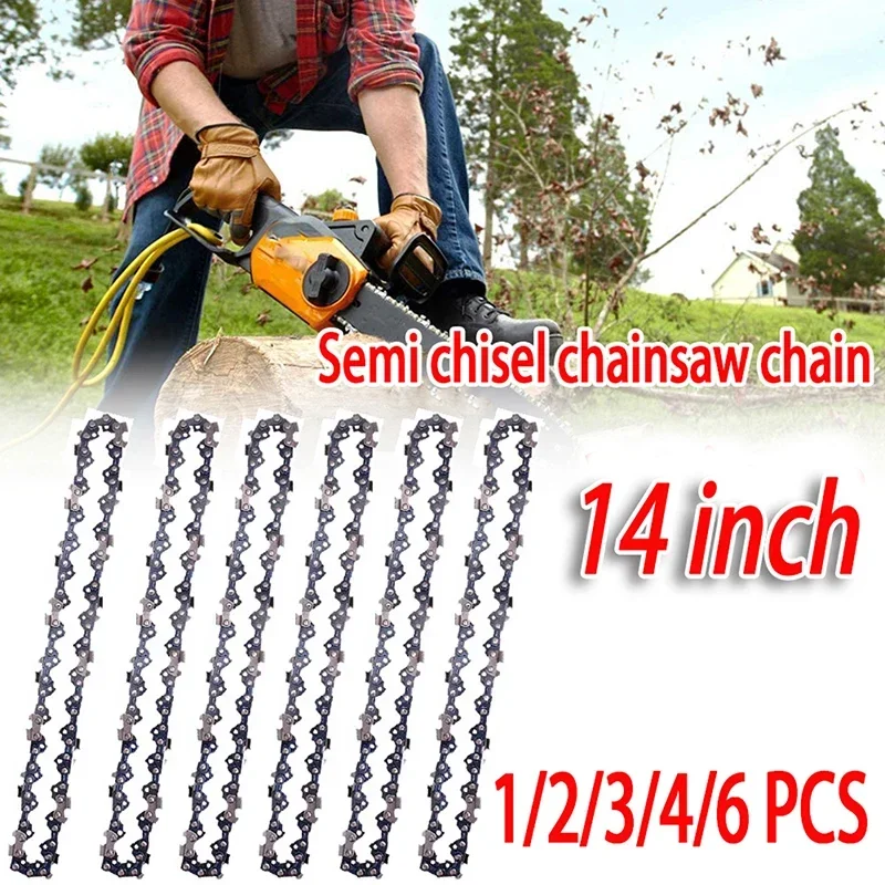 14 Inch Electric Chainsaw 50 Drive Links 25 Cutter 3/8