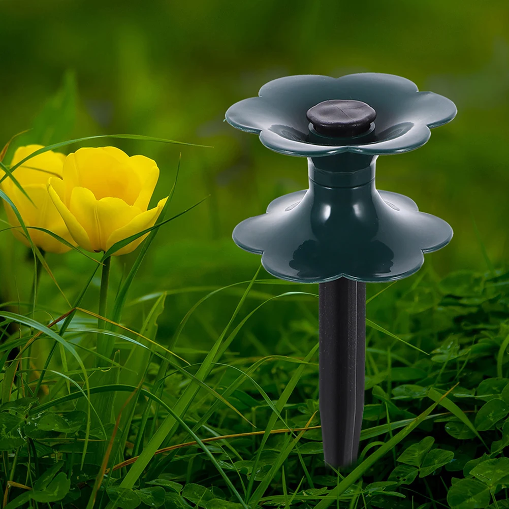 

3pcs Garden Hose Guide Spikes PVC Stakes for Watering Pipe Wheel Holder Lawn Irrigation Durable Easy Use Practical