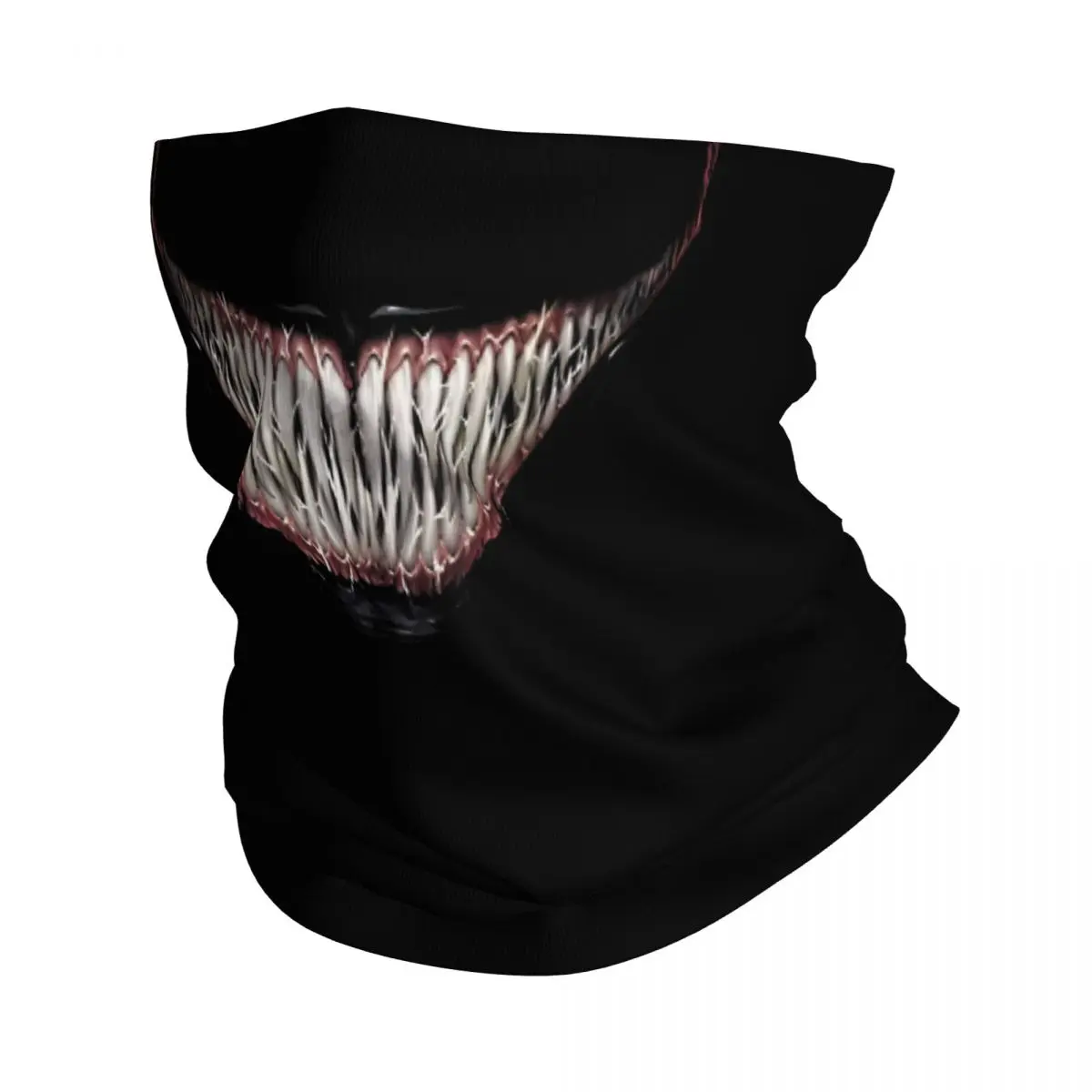 Venomous Smile Bandana Neck Gaiter Printed Motorcycle Motocross Wrap Scarf Multifunctional Headwear Cycling Unisex Adult