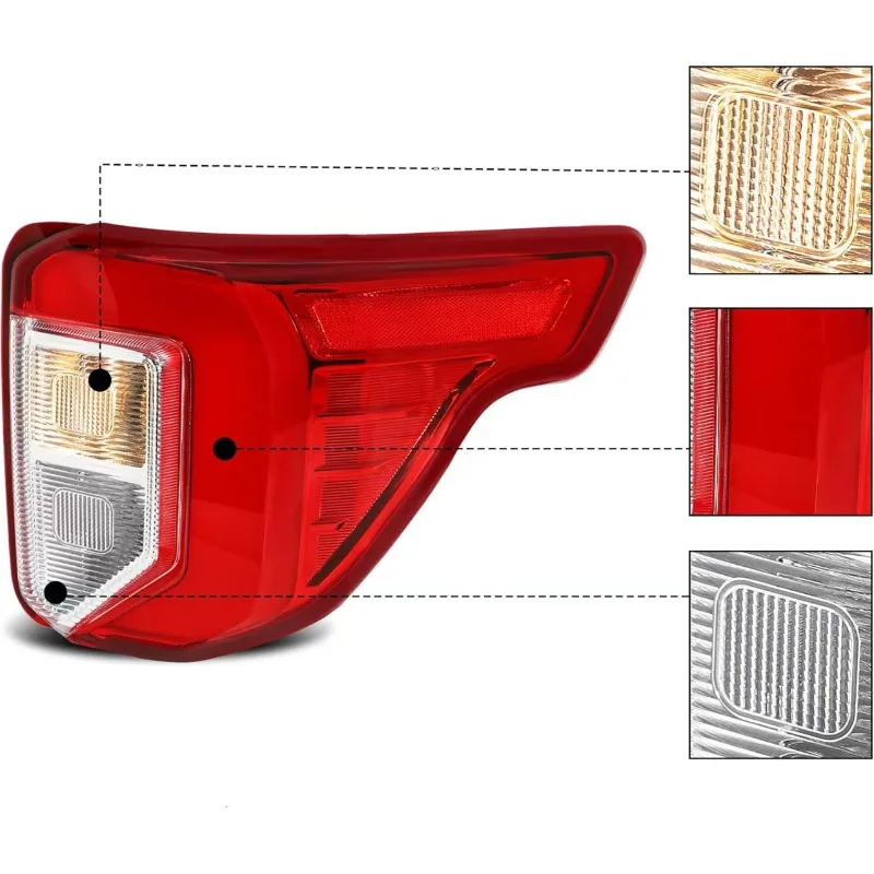 LB5Z13405A  REAR LEFT RIGHT DRIVER SIDE TAILLIGHT TAIL LIGHT  LAMP 2020 - 2022 LB5B13404AF  LB5B13405AC for FORD EXPLORER