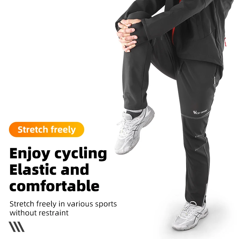 WEST BIKING Men Cycling Clothing Set Long Sleeve/Pants Autumn Winter Breathable Outdoor Jacket Comfortable Uniex Sport Suit Gear