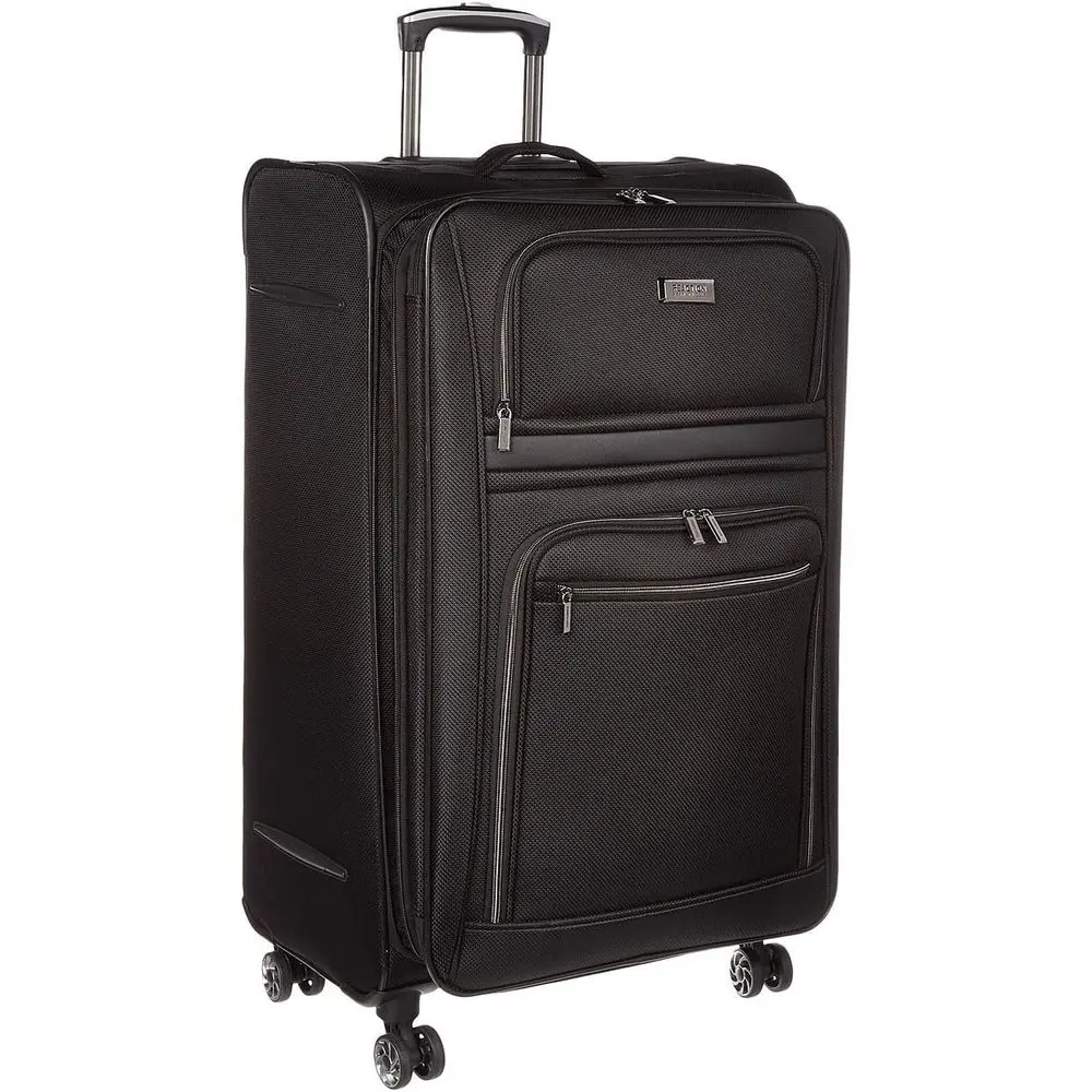 

Red Roamer Lightweight Expandable 8-Wheel Spinner, 28-Inch Black Checked Luggage