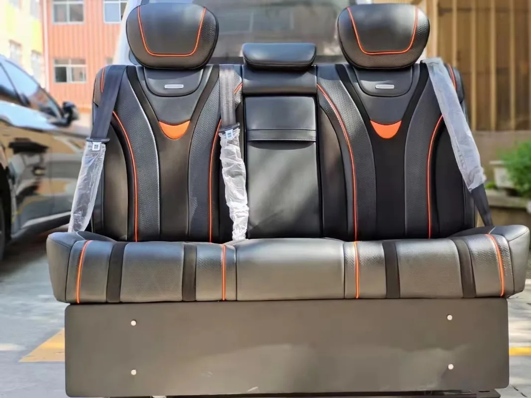 Customized good Quality Electronic Unlocking Install Orange Car Seat