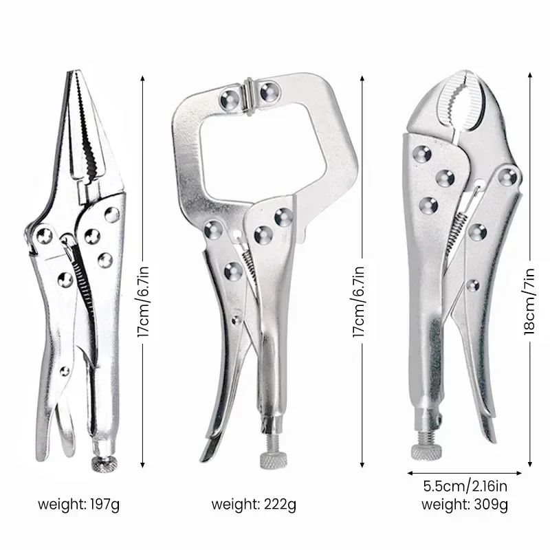 1/3pc Multifunctional Pliers, Professional Carbon Steel Electrician, Anti Slip Maintenance, Durable Manual Tool