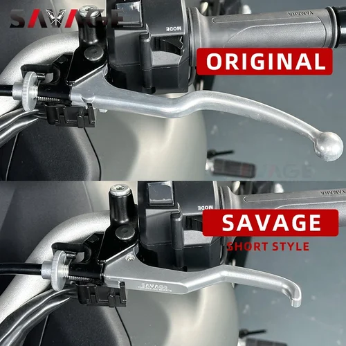 Imagen 2 del producto Manijas de palanca de embrague cortas para motocicleta YAMAHA MT07 MT09/SP Tracer 900 700/7/GT Tenere 700 XTZ700 YZF R1 R6 R7 XJ6 FZ6 FZ8 FZ1