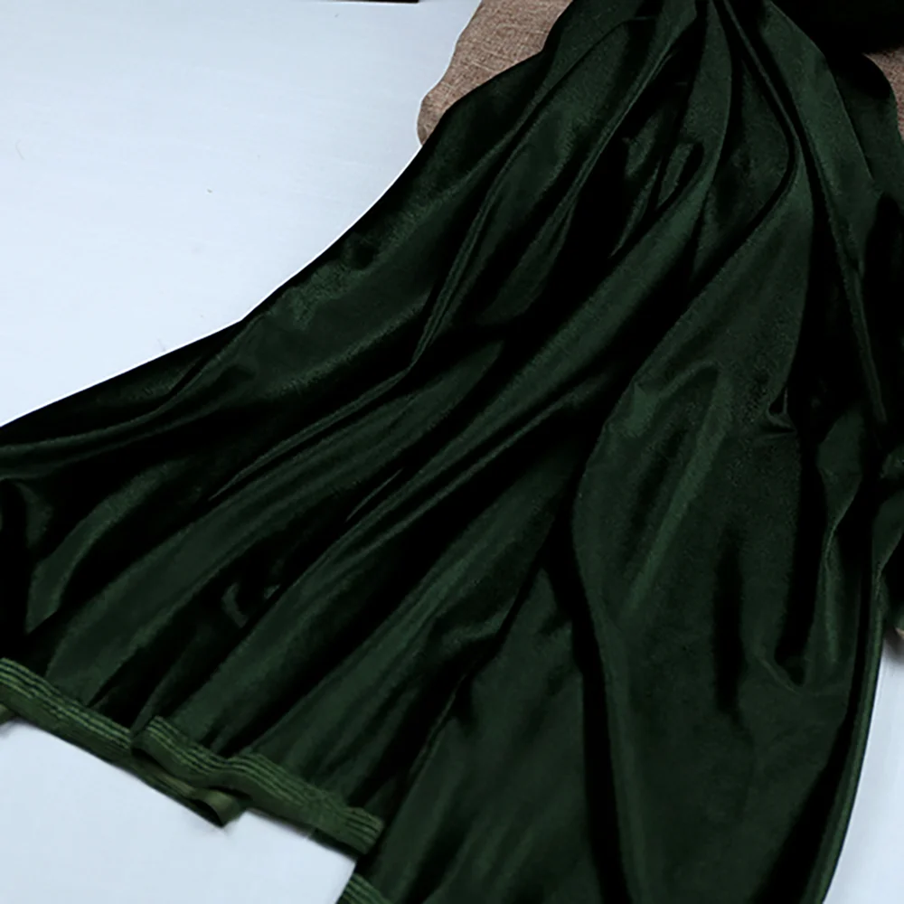 أحمر أسود أزرق أخضر مطاطا بريق المخملية فستان مجموعة الستائر حفل زفاف ديكور خلفية القماش عيد الميلاد المواد #4