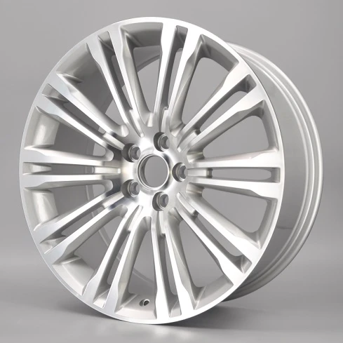 Suppliers price 20inches 5*115 silver polish alloy replica automobile wheels rims for wholesale