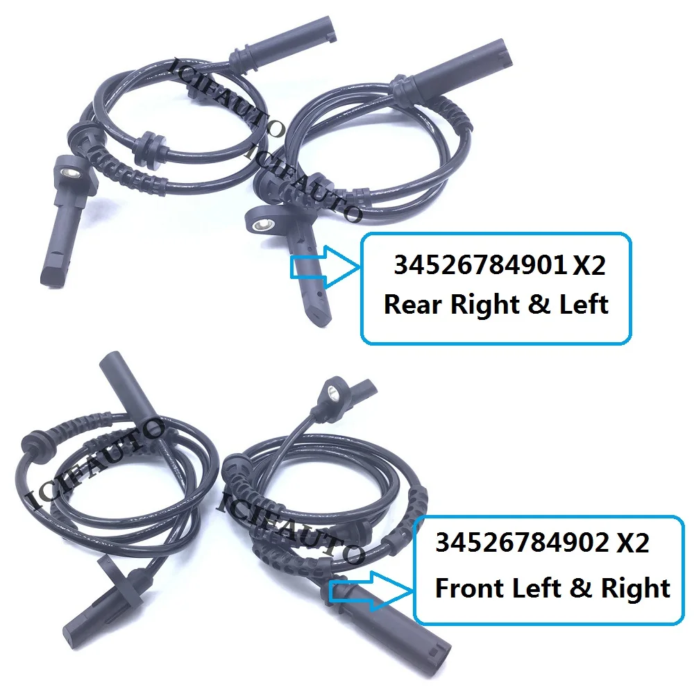 

Датчик скорости колеса 4xabs, передний, задний, левый и правый для BMW 528I 535I 550I 640I 650I 740LI ALPINA B6 xDrive 2012-2019