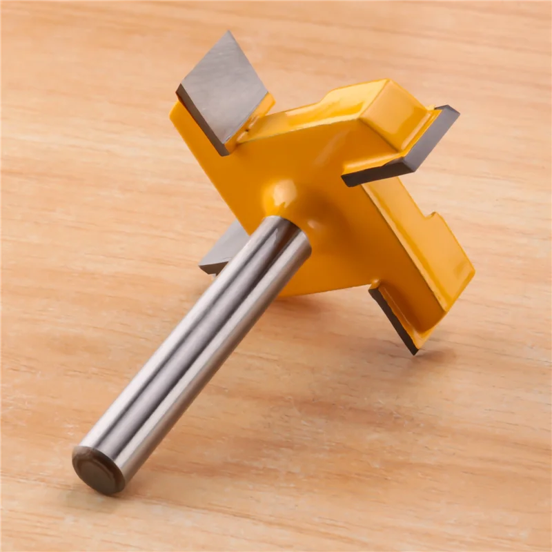 

A76K 8Mm Shank Spoilboard Surfacing Router Bit, Surface Router Bit, 4 Flute Face Mill, Milling Router Bit, Router Bit